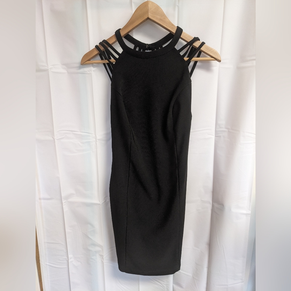 Vintage Y2K Wet Seal little black dress. Beautiful detail in design. Women's SM